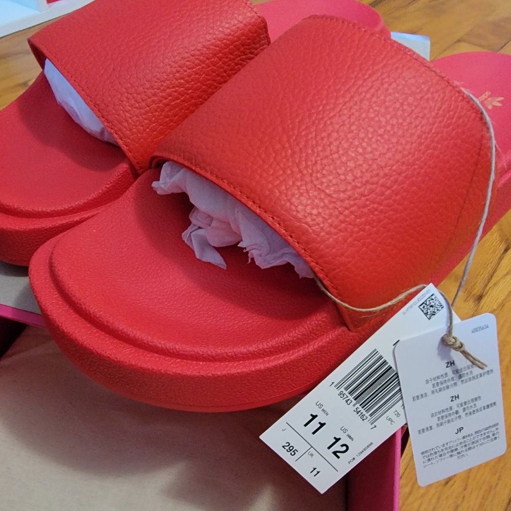 Ivy Park Red Slides 11m